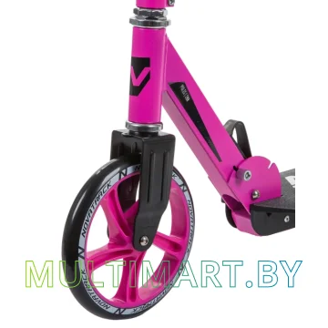 Самокат Novatrack Polis Plastic 200P.POLIS.PN9 (черный/розовый, 2019) картинка 4